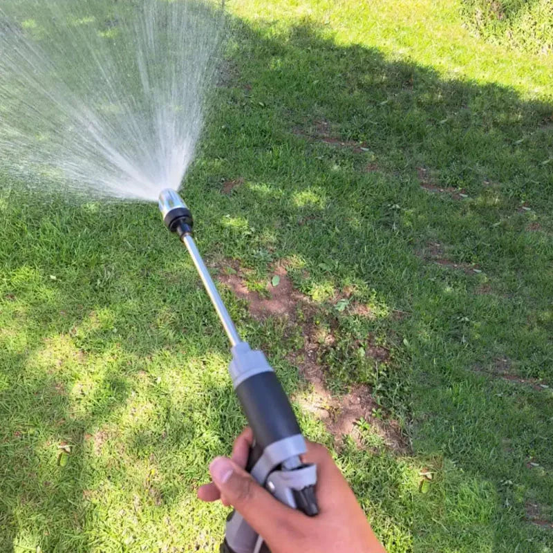 Portable High-Pressure Water Gun Adjustable Metal Cleaning Car Wash Machine Garden Watering Hose Nozzle Sprinkler Foam Water Gun