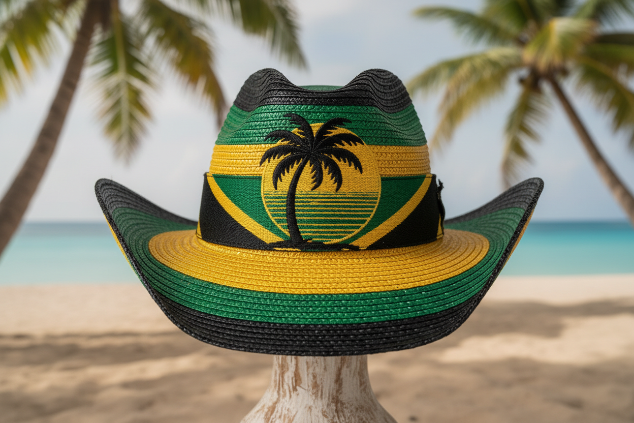 Jamaican Cowboy Hat Design 1