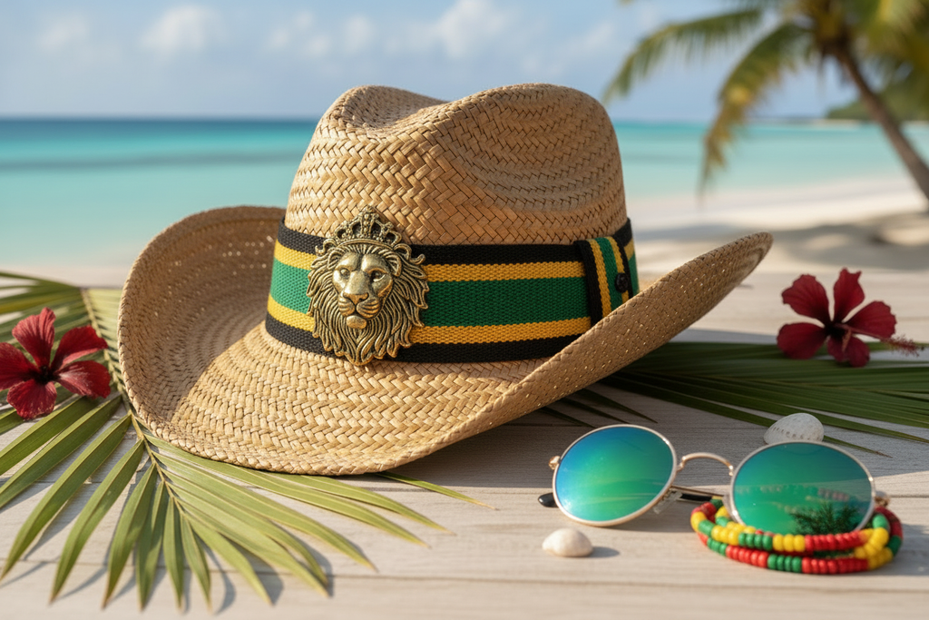 Refined Jamaican Cowboy Hat Design 2